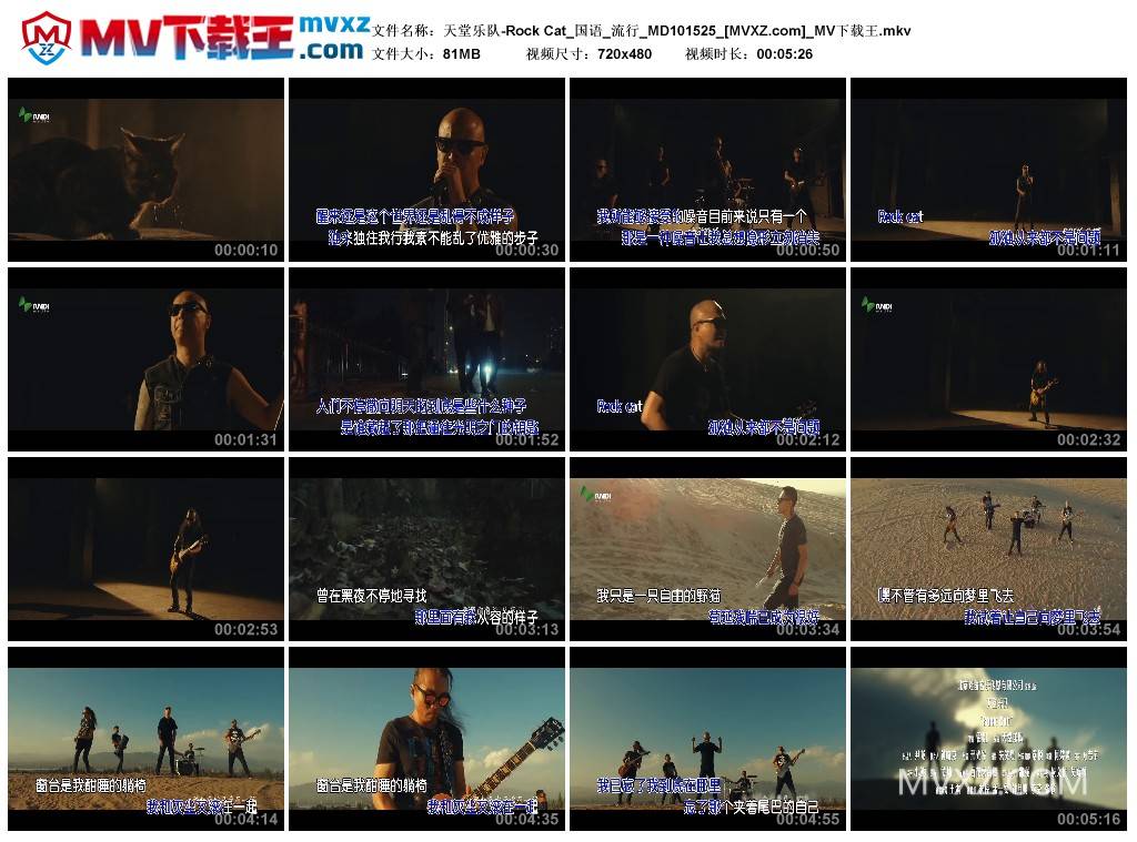 天堂乐队-Rock Cat_国语_流行_MD101525